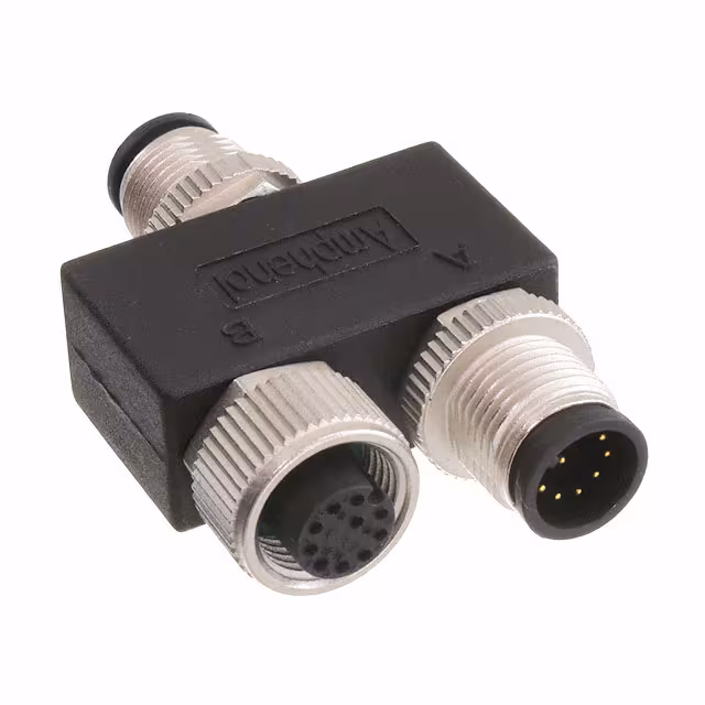 YA-A10M-A10M-A10F-01 Amphenol LTW  Rundsteckverbinderadapter